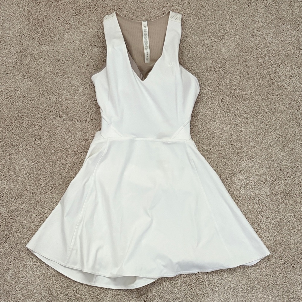 Lululemon Tennis White Dress